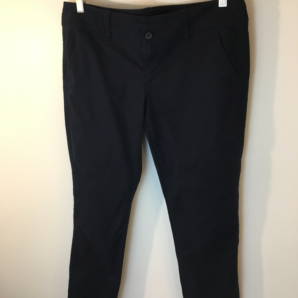 American Eagle Outfitters Skinny Stretch Navy Pant